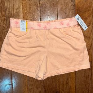 NWT Girls lightweight fold down shorts 10/12
